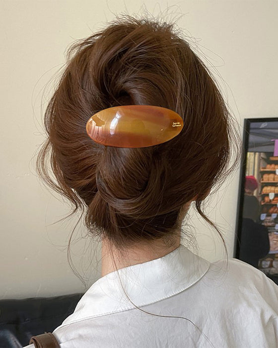 Un-Mot Queue-De-Cheval Pince À Cheveux Sens Avancé Frange Pince Demi-Attacher Cheveu Ressort Pince Côté Pince Accessoires Pour Cheveux