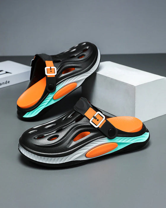 Sandales Femme/Homme Été Semelle Épaisse Antidérapantes Décontractées