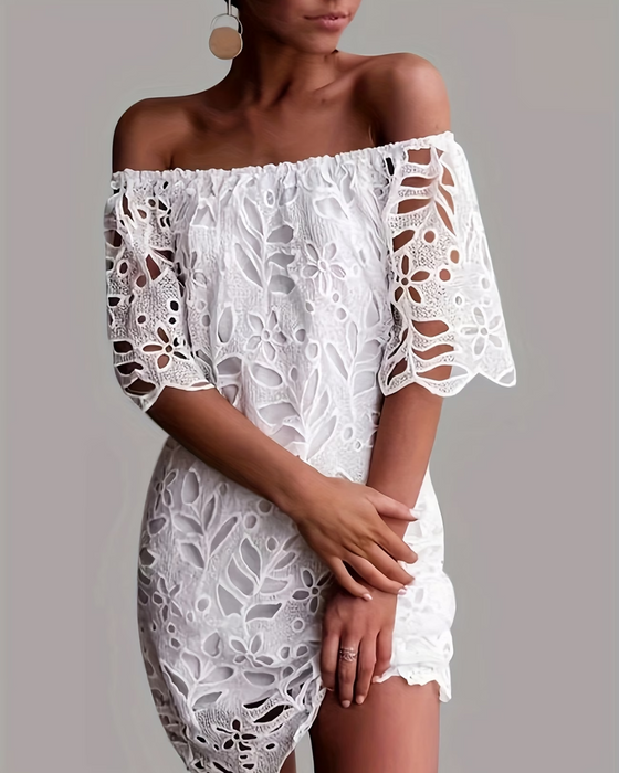 Robe Une Épaule Évidé