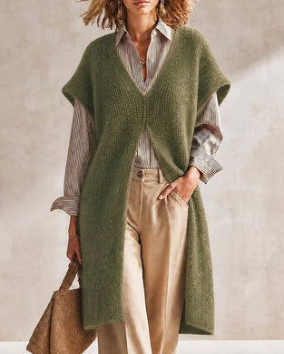Robe Pull Uni Col V