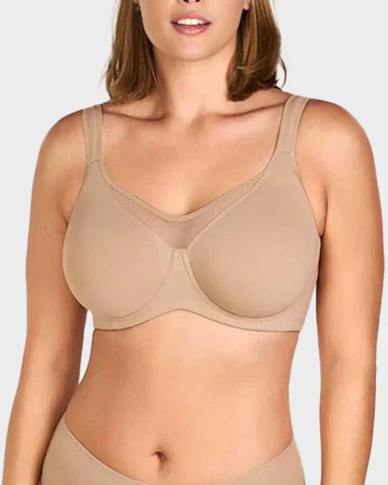 Soutien-Gorge Mesh Assemblé Armature Push-Up