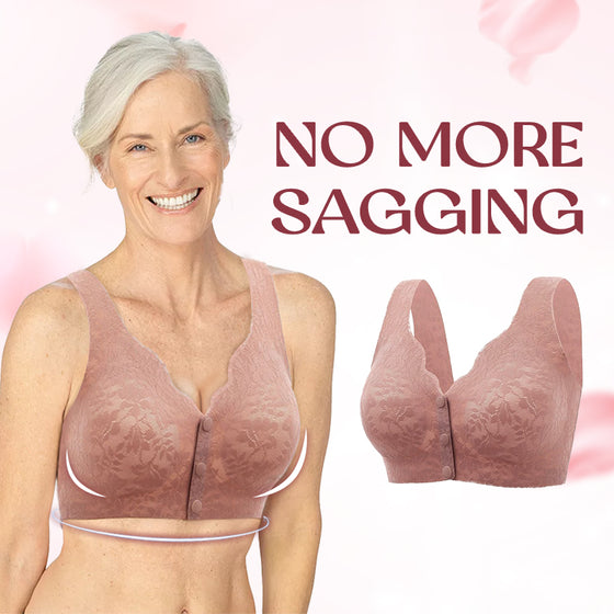 Soutien-Gorge En Dentelle À Fermeture Frontale Et Couverture Intégrale Zero Feel