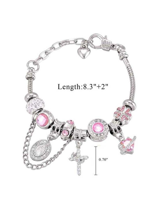 Bracelet Aurora Multi-Éléments Chaîne