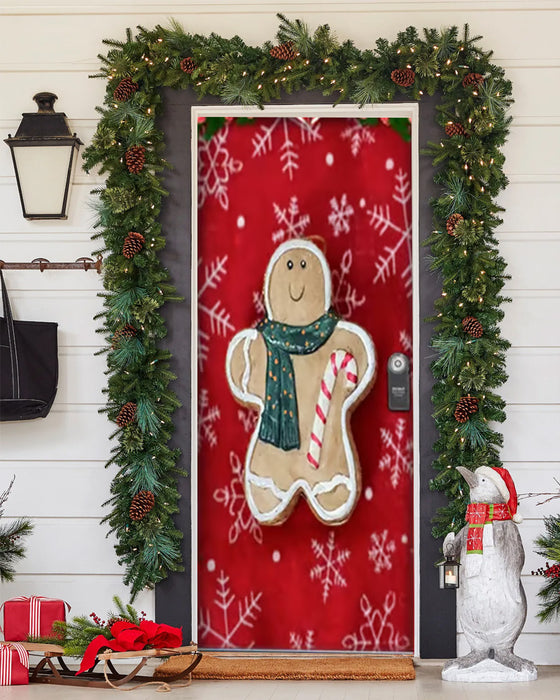 🌟2025 Décoration de Porte d'Entrée Pour Noël Et Halloween