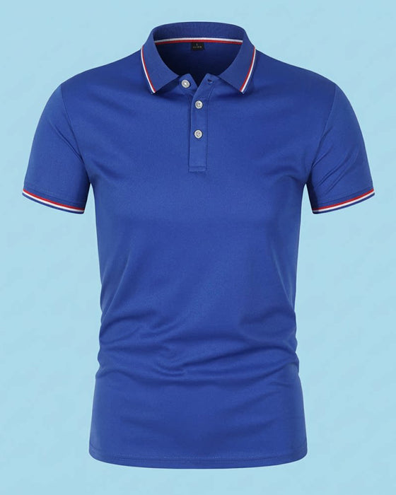 Chemise Revers Respirant Manche Courte