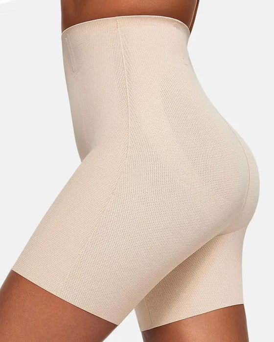 Gaine De Contrôle Du Ventre Shapewear Shorts Confortables Respirantes Pour Femmes Shorts Gainants Élévateurs De Fesses Taille Haute Sous-Vêtement Sans Couture Sous Robe