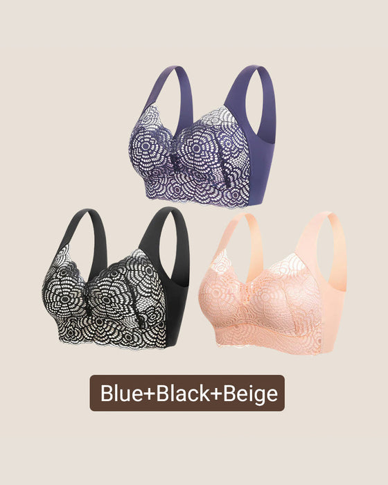 🤩DERNIER JOUR DES SOLDES 🔥Soutien-gorge en dentelle grande taille – Maintien & soutien ultimes