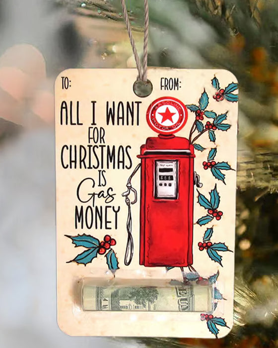 🎅💸 Porte-monnaie en Bois Fait Main Cadeau