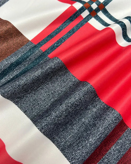 Débardeur Sans Manches Imprimé À Carreaux