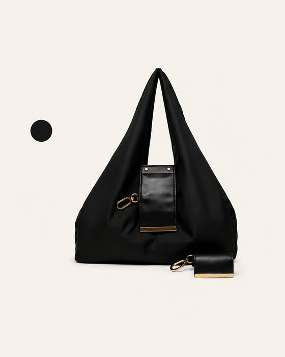 Sac Transformable Charm – Tote En Cuir Vegan Élégant & Charm Porte-Clés