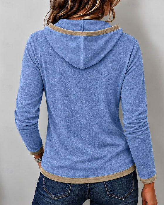 Haut Cordon De Serrage Contrastant Slim Fit