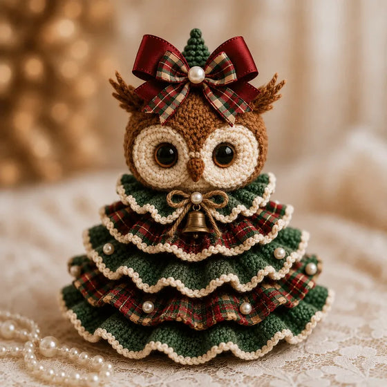 🎄 Kit DIY Arbre De Noël Animaux Au Crochet