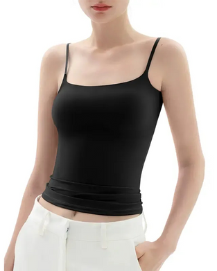 Haut Camisole Sans Couture Bretelles Spaghetti