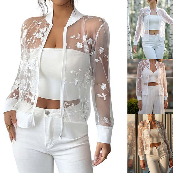 Manteau Mesh Protection Solaire