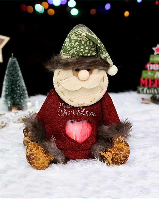 🎉 Dernier Jour Promotion 50% De Réduction 🎉 Sacs Cadeaux De Noël Avec Fermeture Éclair