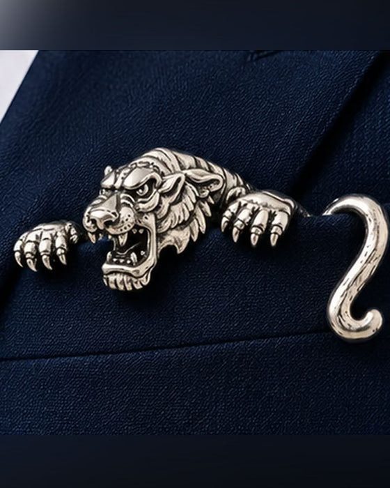 ✨ Broche Luxe Sculpté Animal