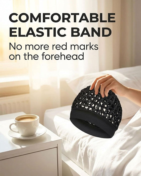Bonnet Élastique À Large Bord Pour Sommeil