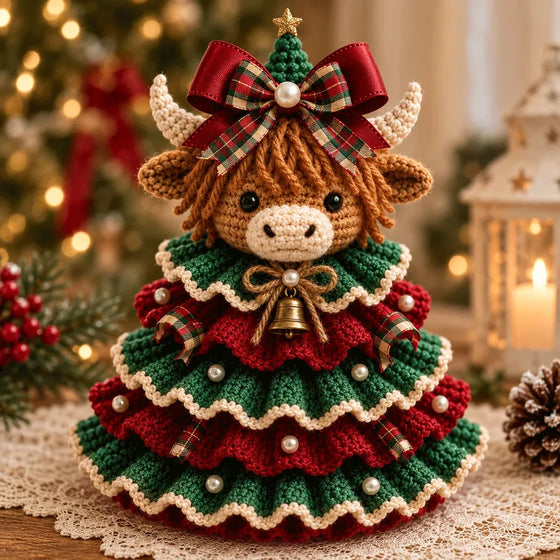 🎄 Kit DIY Arbre De Noël Animaux Au Crochet