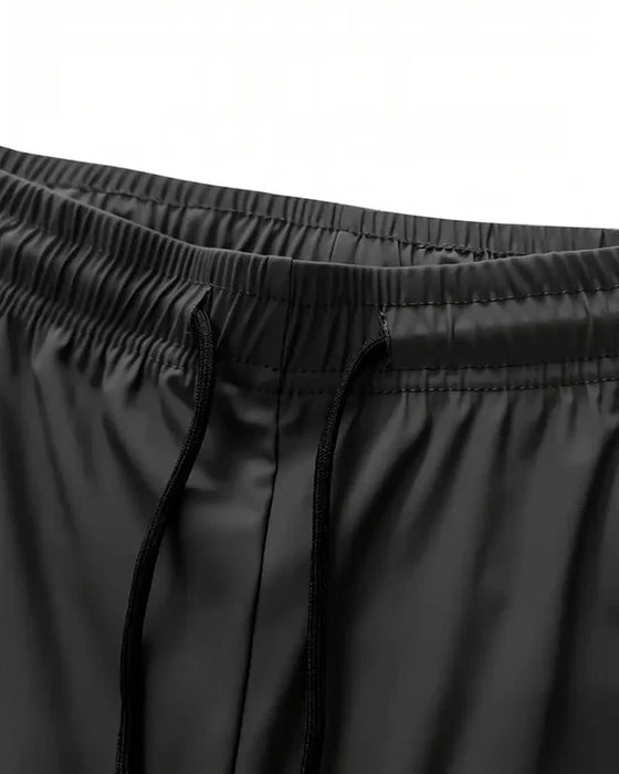 Pantalon Élasticité Élevée Premium Italien Noir