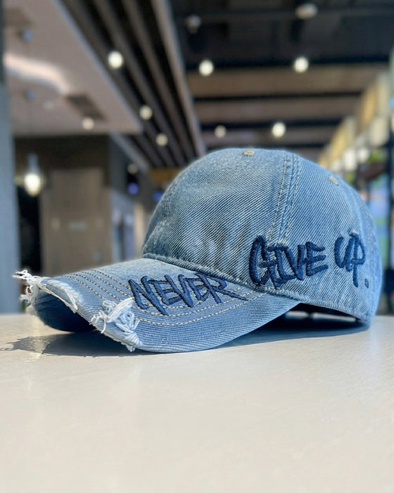Chapeau Cool Unisexe Usé Brodé