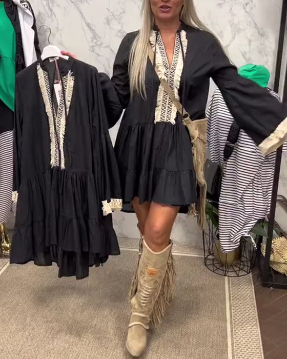 Robe Bohème Détendue pour Vacances