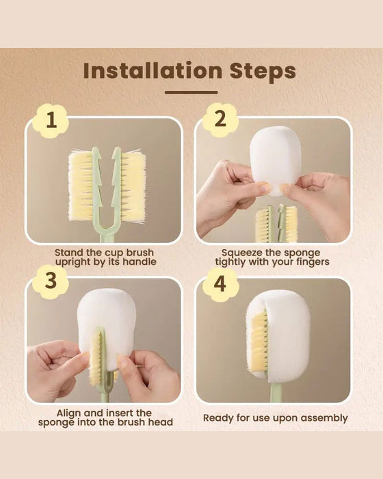Brosse De Nettoyage De Bouteille 5-En-1