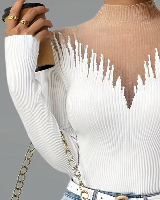 Pull Décontracté Mode Manche Longue
