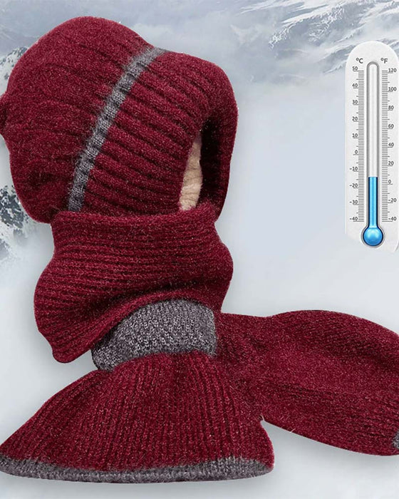 Bonnet Femme Anti-Vent Avec Protection Oreille