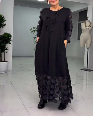 Robe Brodée 3D À La Mode