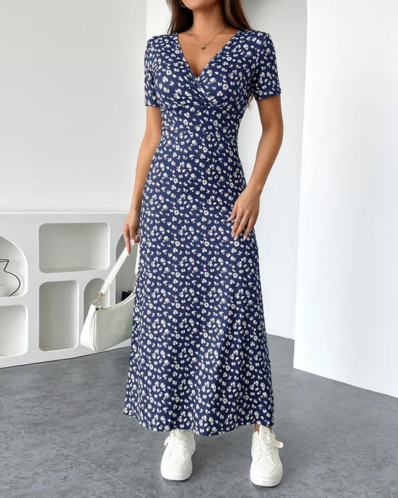 Robe Sexy Élégante Imprimée