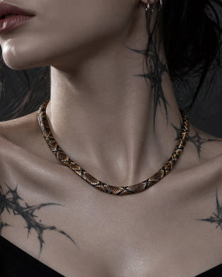 Collier Statement Serpent – Un Symbole de Mystère & de Pouvoir