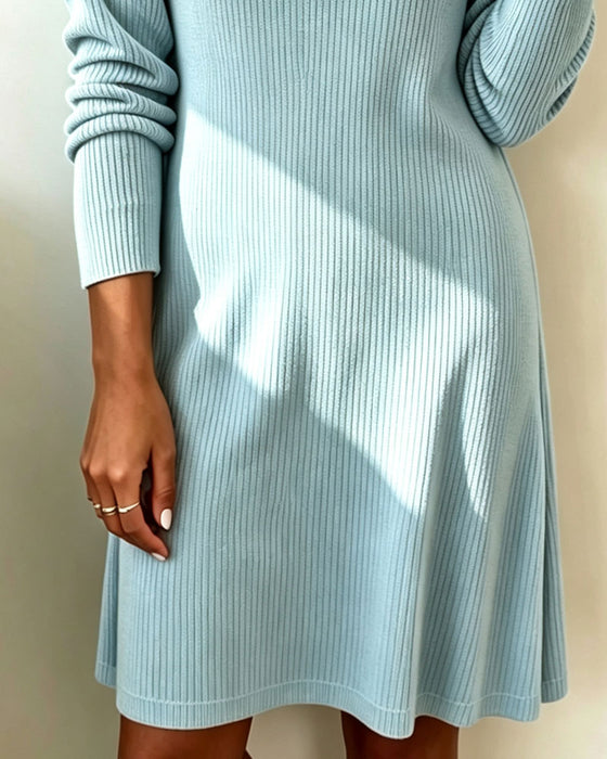 Robe Imprimé Col Cascade