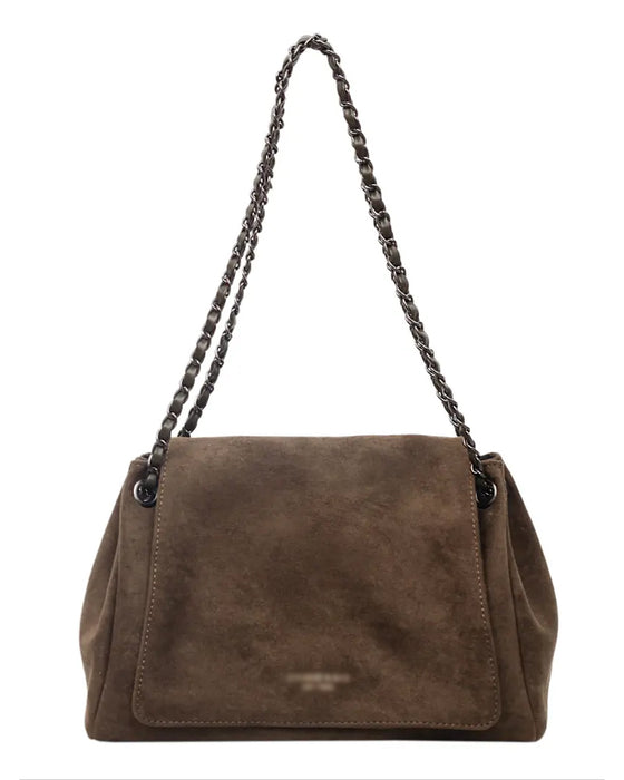 Sac Uni Daim Bandoulière Épaule