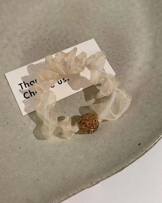 Bandeaux Élégants En Tulle Avec Strass 💎🎀