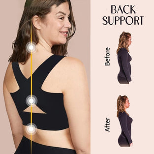 Soutien-gorge Push-up Sans Couture à Soutien Dorsal