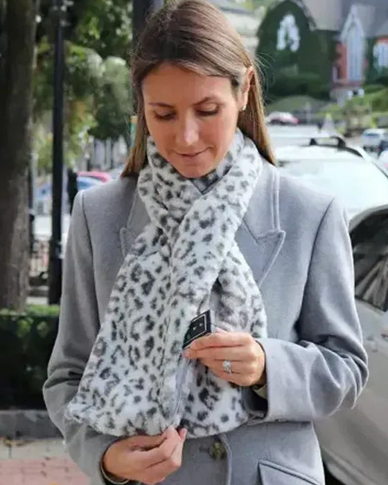 🎁Poche Cachée Écharpe Douillette Chaude Douce Et Sécurisée Fermeture Éclair🧣
