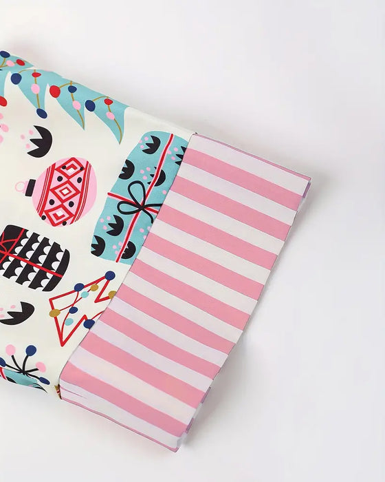 Ensemble deux pièces décontracté imprimé pour la maison