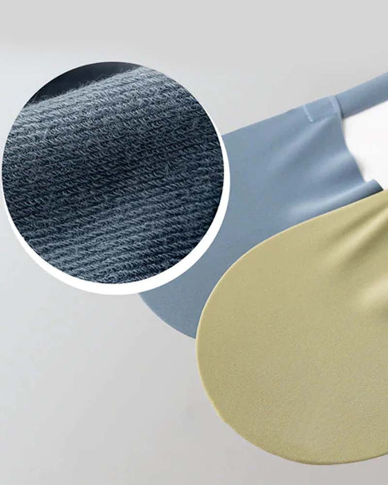 Chaussettes confortables en soie glacée antidérapantes