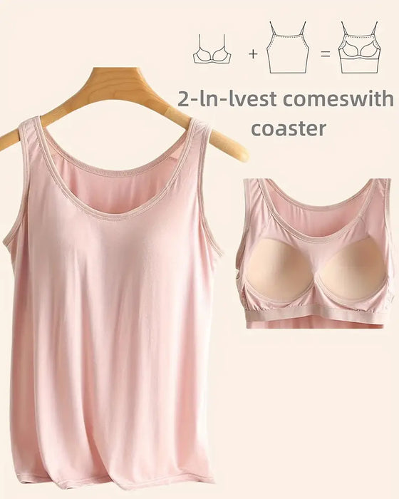 Débardeur Une Pièce Uni De Base