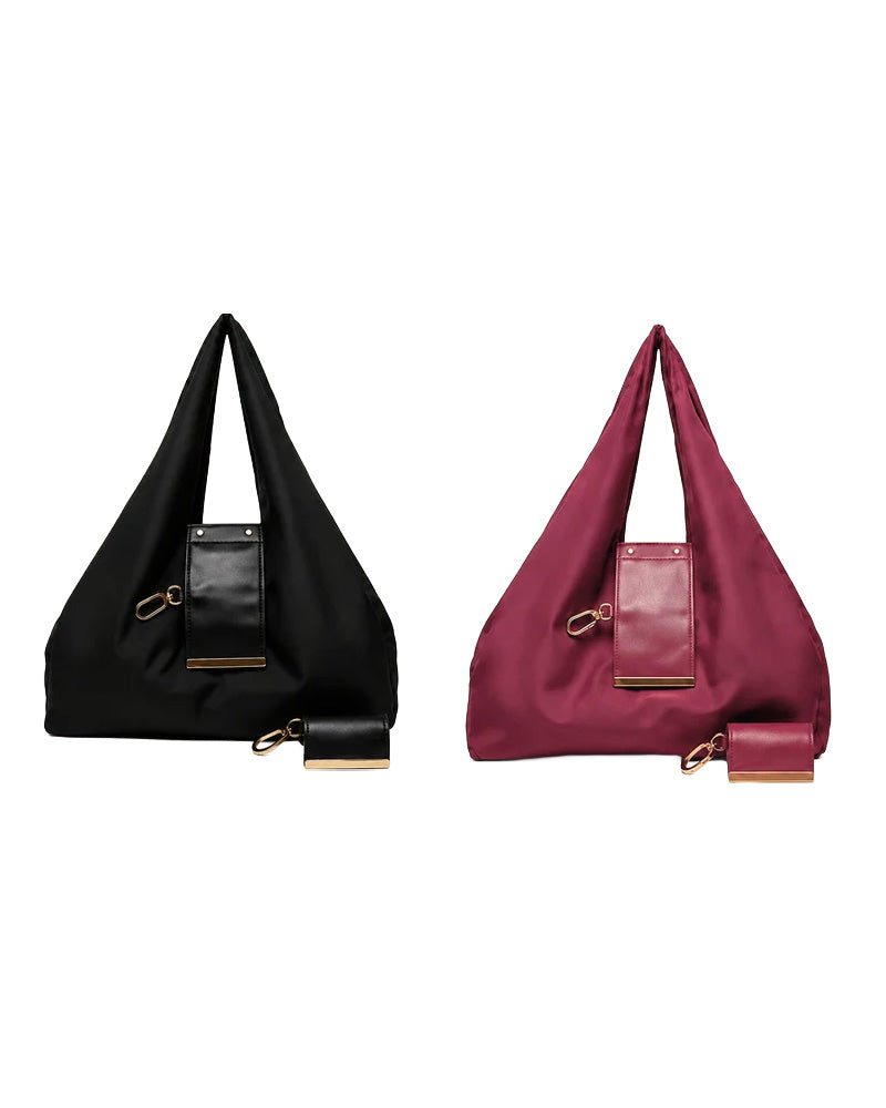 Sac Transformable Charm – Tote En Cuir Vegan Élégant & Charm Porte-Clés