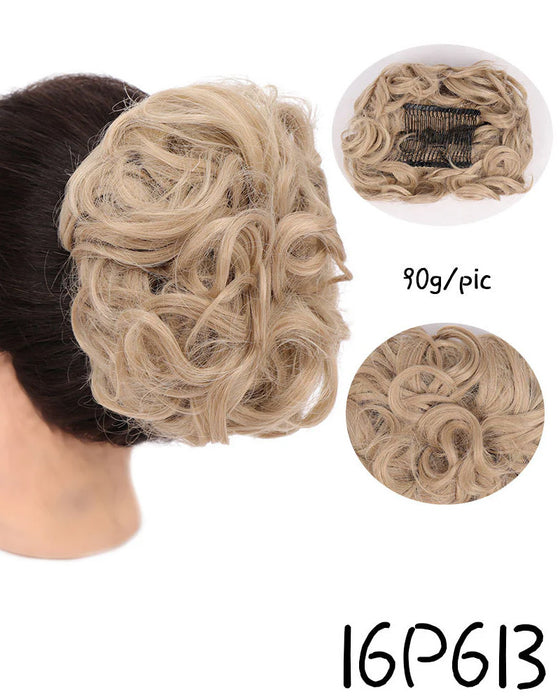 Pince Chignon Bouclé Peigne