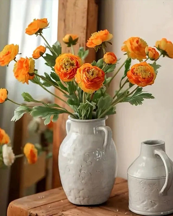 Fleur De Pivoine Artificielle - Résistant Aux UV, Imperméable, Résistant Au Vent