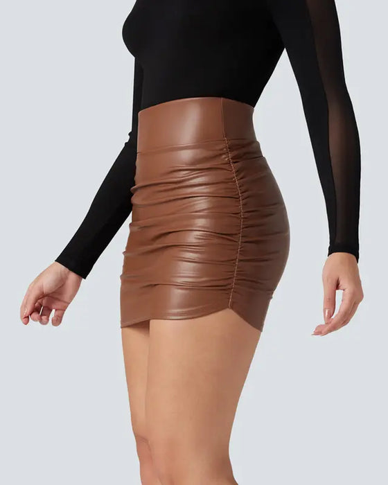 Jupe Taille Haute Plissé Ligne A