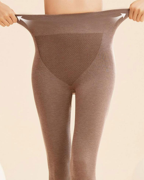 Leggings Uni Taille Haute