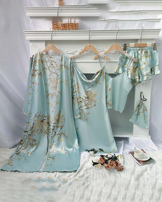 Ensemble Loungewear Imprimé Décontracté