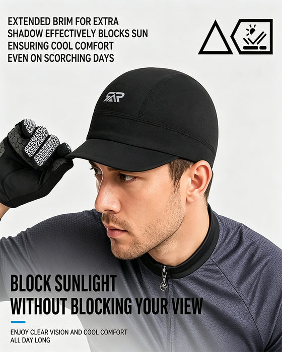 Casquette Séchage Rapide Respirante Visière Solaire Cyclisme