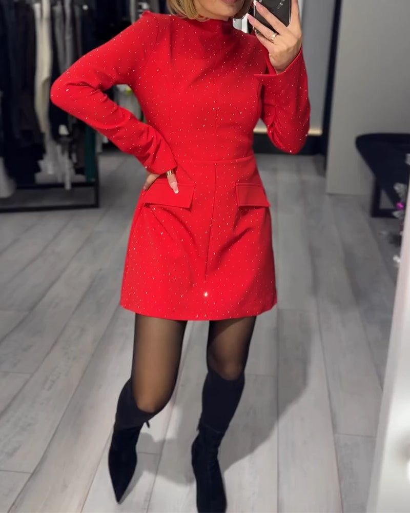 Robe Élégante Et Subtilement Scintillante