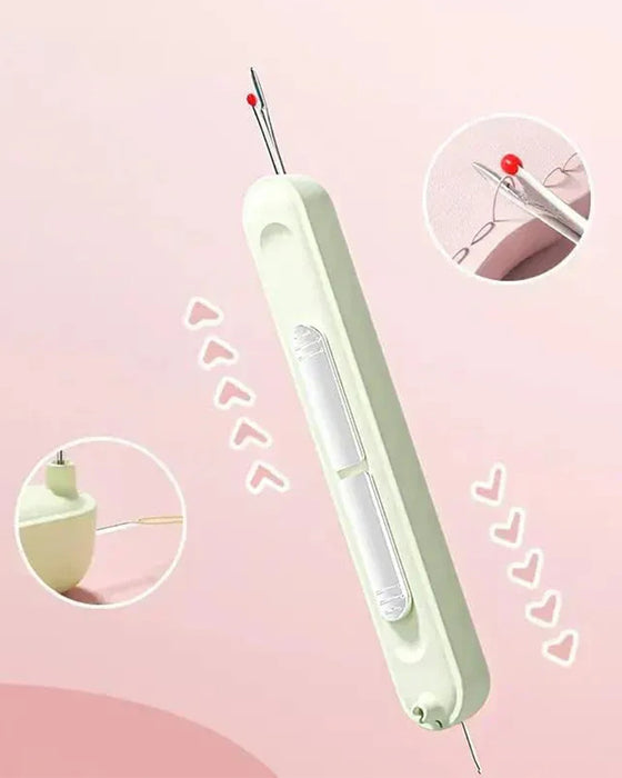 Outil 2-En-1 Enfile-Aiguille Et Enrouleur De Couture