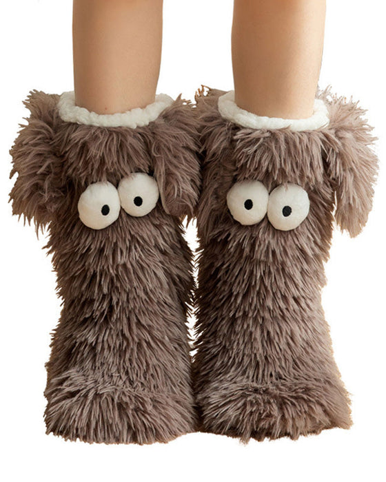 Chaussettes D'intérieur Sherpa D'hiver