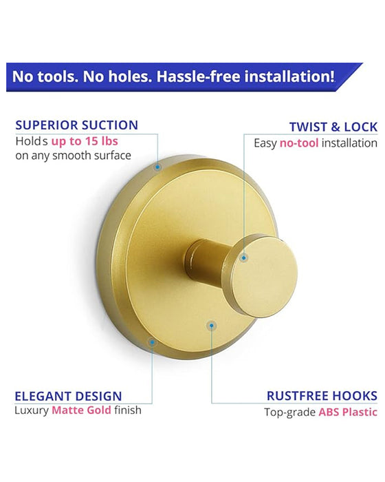 Soldes de Noël 🎄 Crochets à Ventouse Améliorés 2025